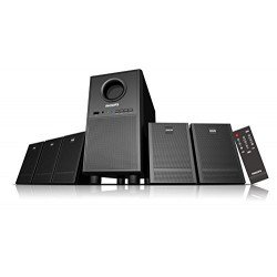 Philips Heartbeat SPA-3000U/94 5.1 Multimedia Speaker System (Black 28w RMS with USB & AUX Connection only)
